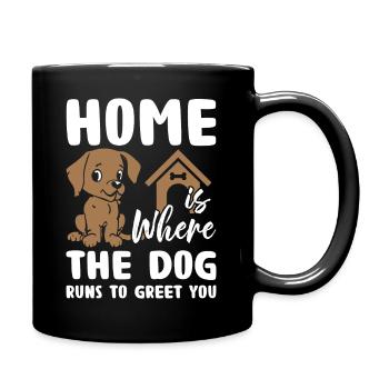 Dog Lover - Full Colour Mug - black - Right