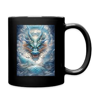 Chinese Dragon - Full Colour Mug - black - Right