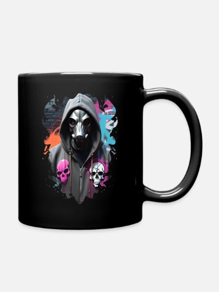 bad street 2 - Mug uni - noir