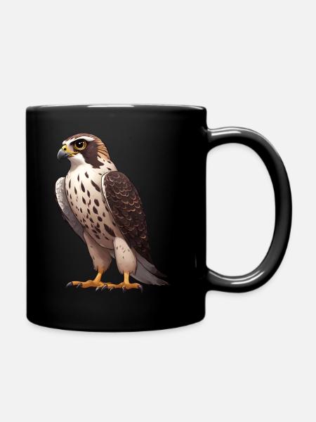 Falke - Tasse einfarbig - Schwarz
