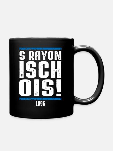 S Rayon - Tasse einfarbig - Schwarz