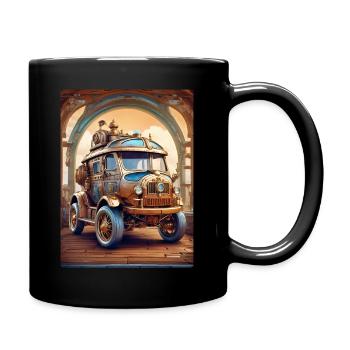Steampunk Automobile 1.17 - Mug uni - noir - Droite