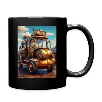 Steampunk Automobiles 1.6 - Mug uni - noir - Droite