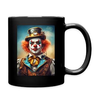 Clown Steampunk 1.8 - Mug uni - noir - Droite