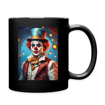 Clown Steampunk 1.17 - Mug uni - noir - Droite