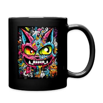 [MB] Frecher Dude - Tasse einfarbig - Schwarz - Rechts