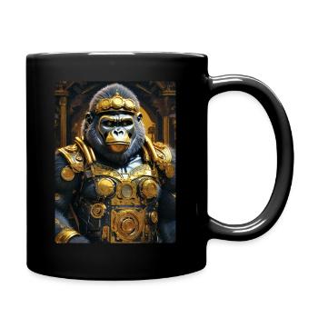 Gorille steampunk 1.20 - Mug uni - noir - Droite