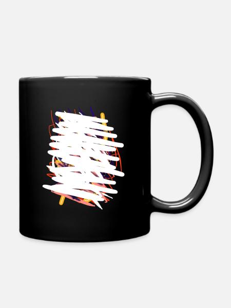 Le t-shirt le plus abstrait du monde - Mug uni - noir
