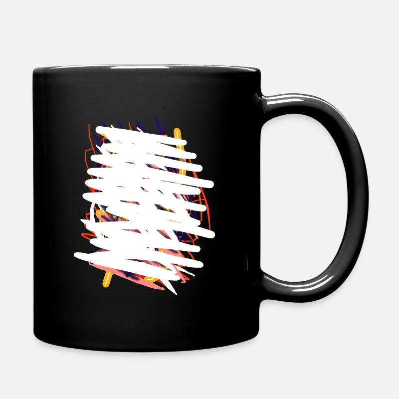 Le t-shirt le plus abstrait du monde - Mug uni - noir