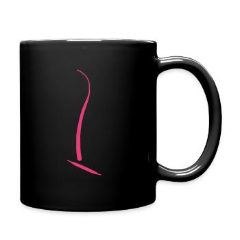 Favorite color purple - Full Colour Mug - black - Right