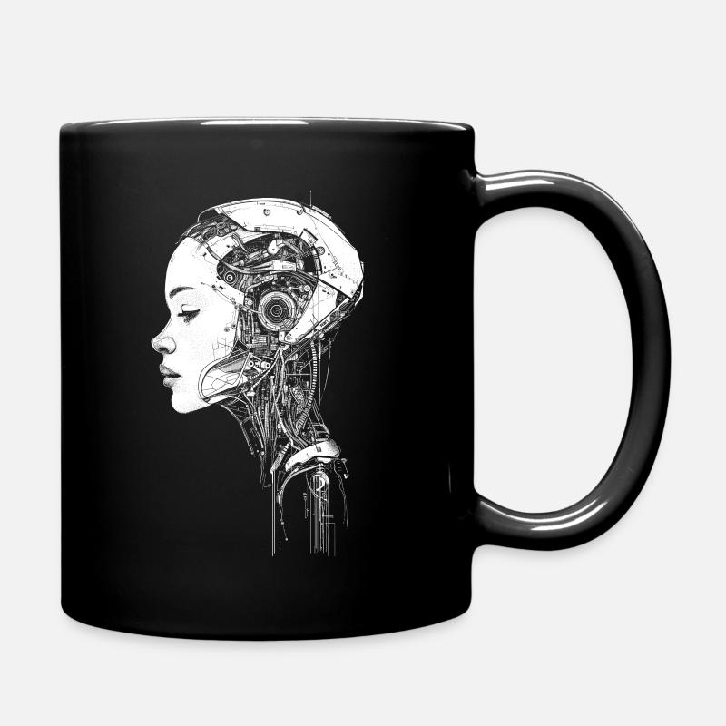 Android Assembly - Full Colour Mug - black