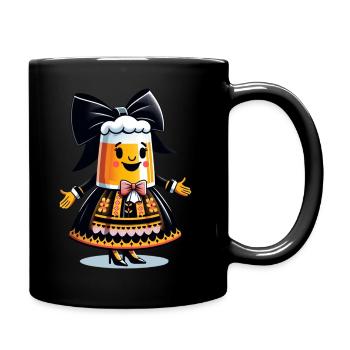Alsatian Beer 2 - Full Colour Mug - black - Right