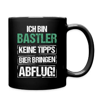 Je suis un amateur - apporte de la bière et décolle - Mug uni - noir - Droite