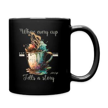 Exploding Coffee - Full Colour Mug - black - Right