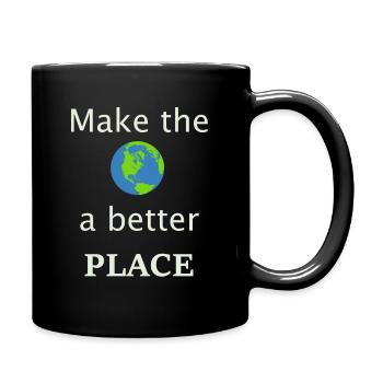 Do-gooder - Full Colour Mug - black - Right