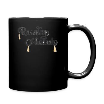 Ramadan Mubarak - Full Colour Mug - black - Right