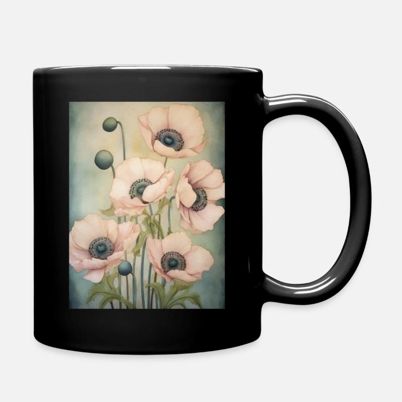 Coquelicots 40 - Mug uni - noir