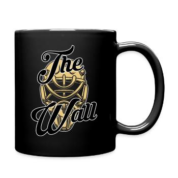 The Wall - Tasse einfarbig - Schwarz - Rechts
