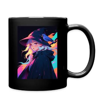beautiful eyes - Mug uni - noir - Droite