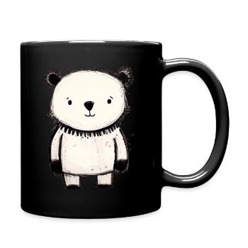 T-shirt Ours - Mug uni - noir - Droite