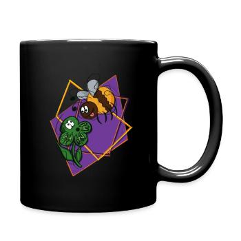 Vol du bourdon - Mug uni - noir - Droite