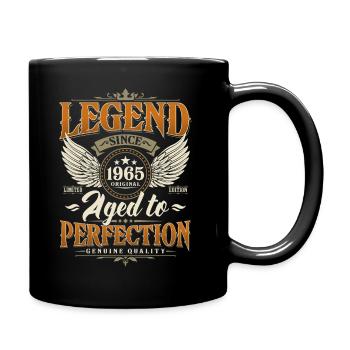 Légende Depuis 1965 Vintage Vintage Anniversaire - Mug uni - noir - Droite