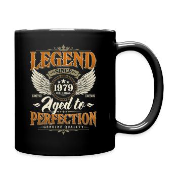 Légende Depuis 1979 Vintage Vintage Anniversaire - Mug uni - noir - Droite