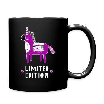 Unicorn Limited Edition - Tasse einfarbig - Schwarz - Rechts