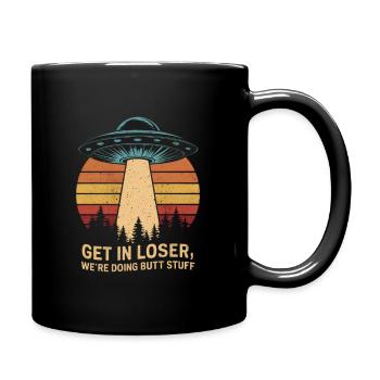 Explore Space - Pack The Stuff, We - Full Colour Mug - black - Right