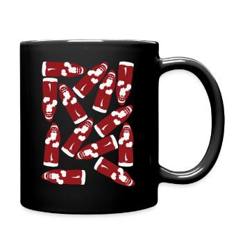 Santa Claus Chocolate - Full Colour Mug - black - Right
