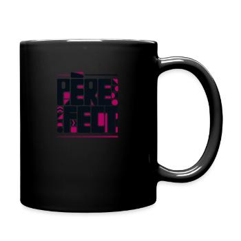 Père Fect, cadeau parfait pour papa, père, mari - Mug uni - noir - Droite
