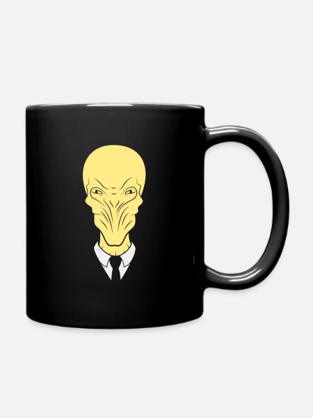 le silence tombera - Mug uni - noir