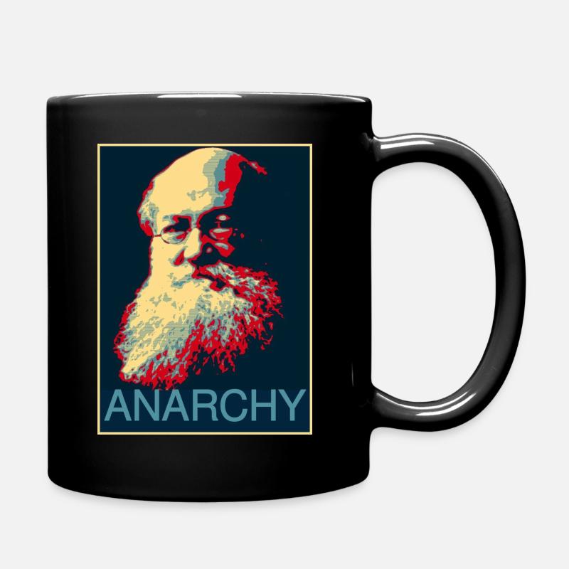 Anarchy Hope - Autocollant révolutionnaire - Mug uni - noir