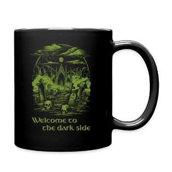 Bienvenue du côté obscur 03 - Mug uni - noir - Droite