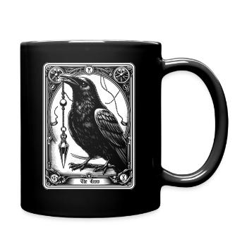 Raven Pendulum Tarot - Full Colour Mug - black - Right