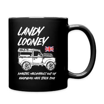 Landy Looney Mechanics - Tasse einfarbig - Schwarz - Rechts