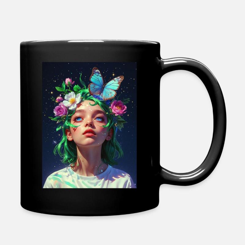 beauté feminine - Mug uni - noir