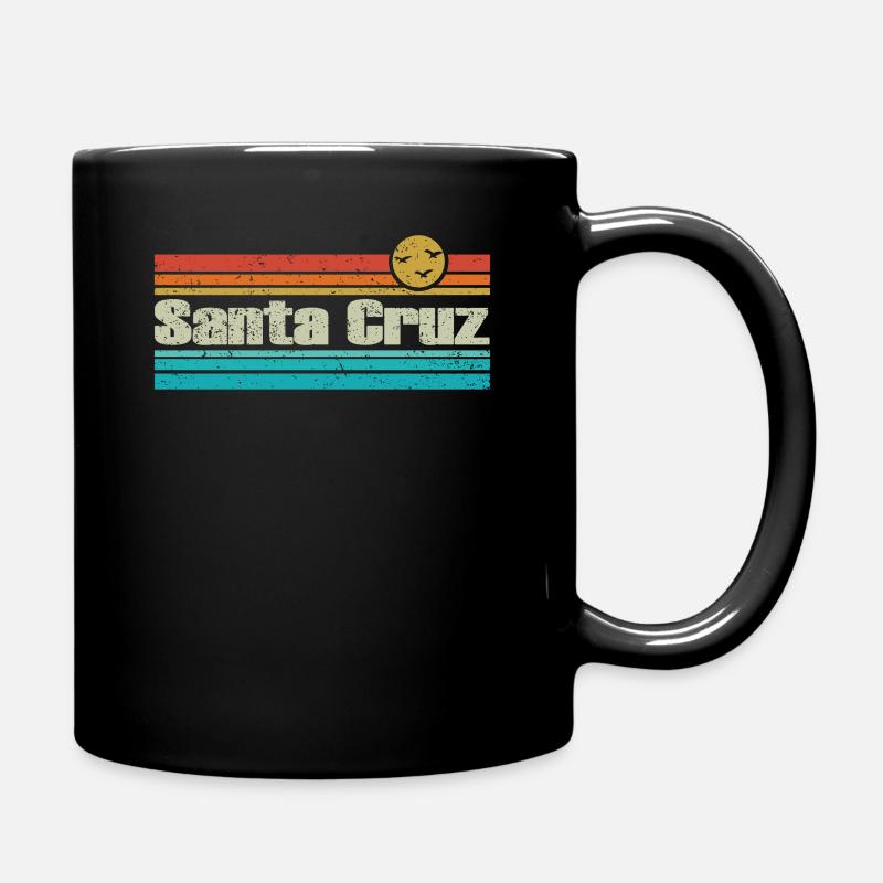 Santa cruz - Tasse einfarbig - Schwarz