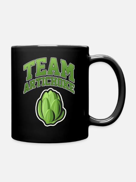 team artichoke Design pour un amateur d’artichaut - Mug uni - noir