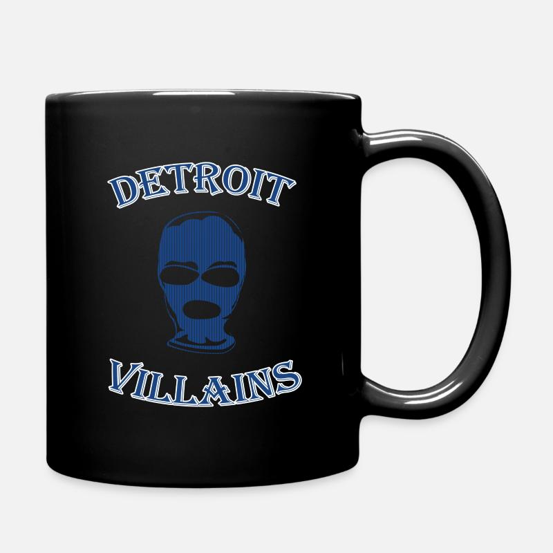 Lion de Détroit tout en cran - Mug uni - noir