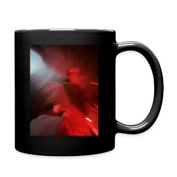 Red vibe - Tasse einfarbig - Schwarz - Rechts