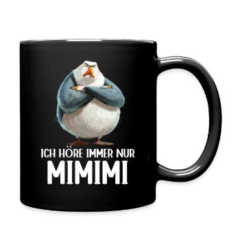 Seagull Seabird J’entends toujours Mimimi - Mug uni - noir - Droite