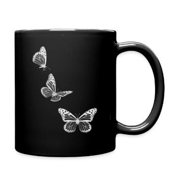 Flight of the Butterfly - Full Colour Mug - black - Right