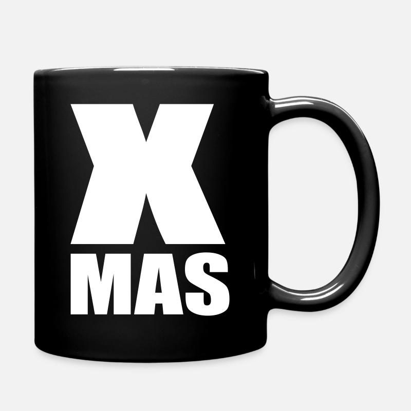 xmasbw - Mug uni - noir