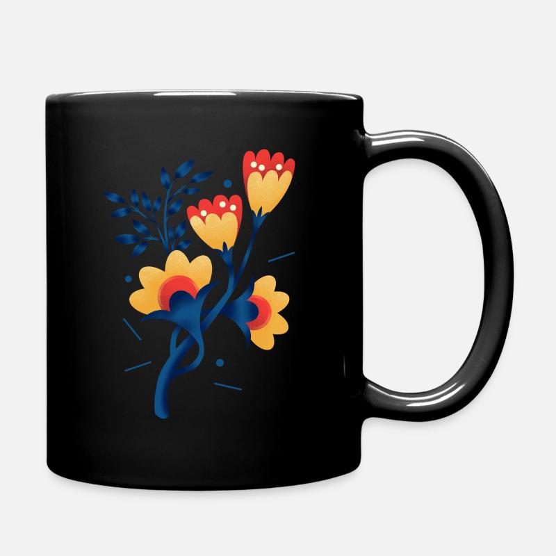 SCHOLLE 3 - Tasse einfarbig - Schwarz