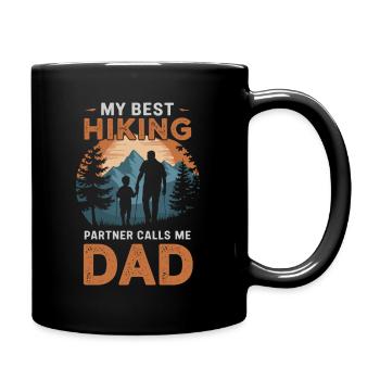 Père Fils Randonnée Camping Camping - Mug uni - noir - Droite