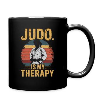 Judo filles vintage - Mug uni - noir - Droite