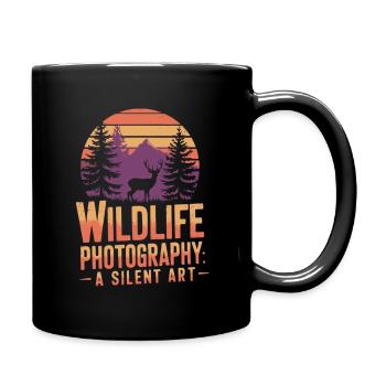 Wildlife Photography Nature Photography Photography - Full Colour Mug - black - Right