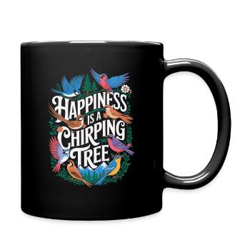 Observation des oiseaux, Oiseaux, Nature, Randonnée, Camping - Mug uni - noir - Droite