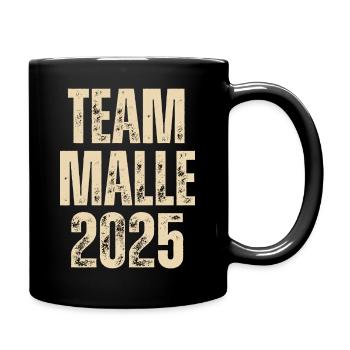 TEAM MALLE 2025 - MALLORCA - Tasse einfarbig - Schwarz - Rechts